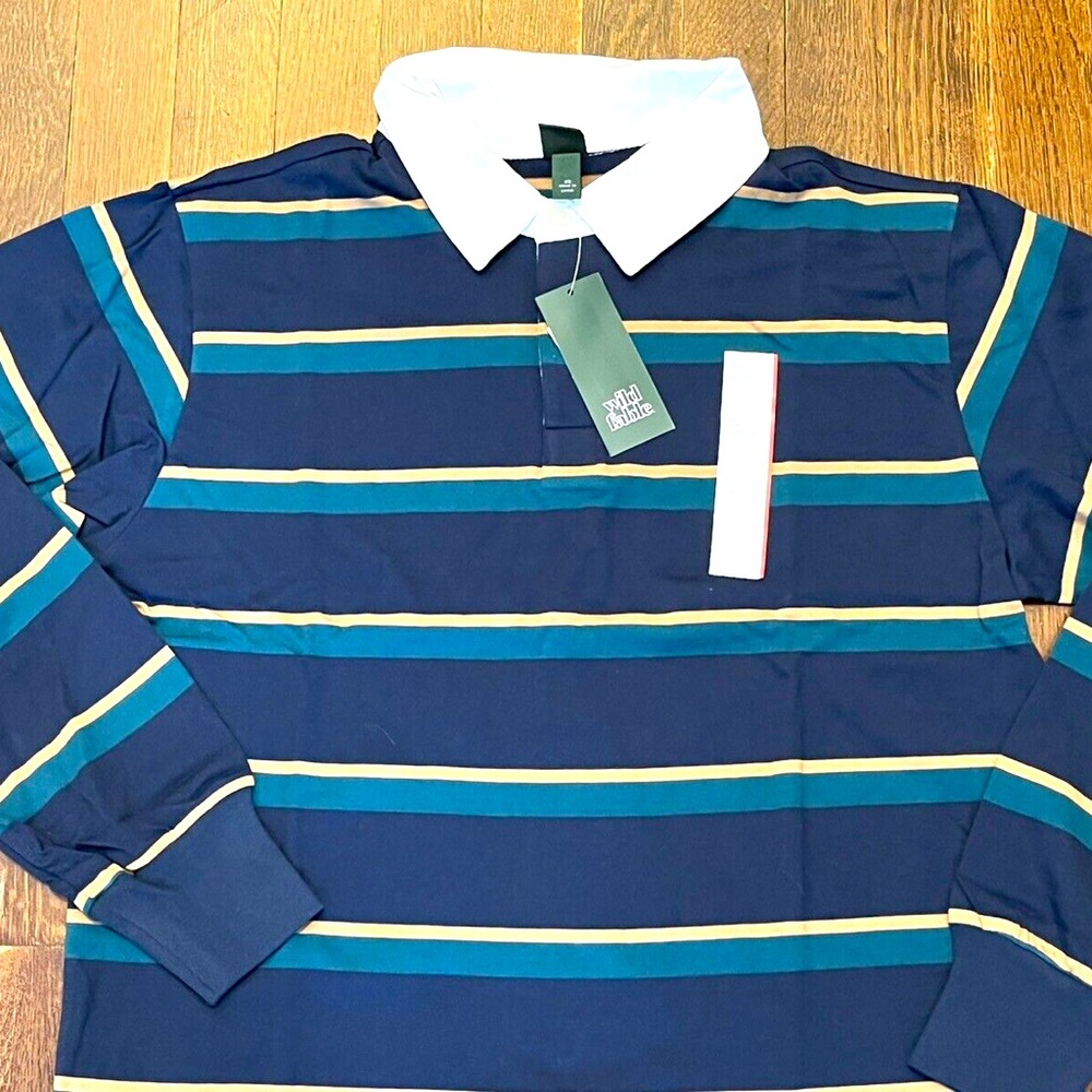 Green Rugby Polo Shirt